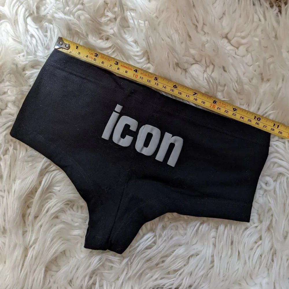 ICON NEW Boy Short Booty Panties XS/S
